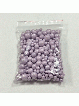 Dekorativne perle 50g ljubičaste